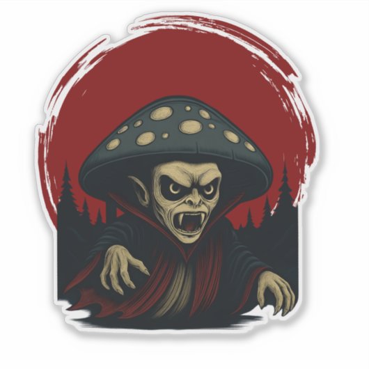 MycoVamp-Bleeding Tooth Fungi Sticker (Voorkant)