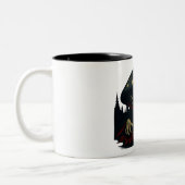 MycoVamp- Bleeding Tooth Fungi Tweekleurige Koffiemok (Links)