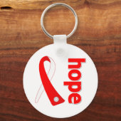 Myelodysplastic Syndromes Hope Ribbon Sleutelhanger (Voorkant)
