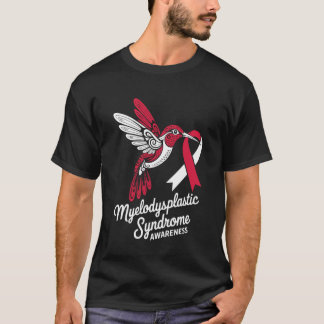 Myelodysplastisch Syndroom Bloedkanker MDS Bewustz T-shirt
