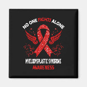 Myelodysplastisch syndroom MDS-bewustzijn Magneet (Voorkant)