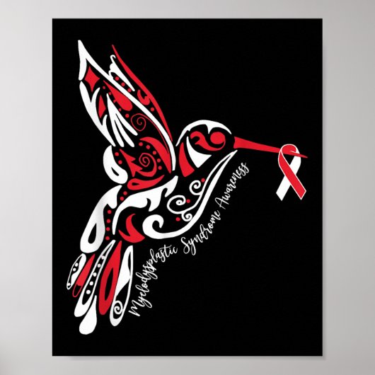 Myelodysplastisch syndroom MDS-bewustzijn Poster (Voorkant)