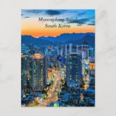 Myeongdong, Seoul, Zuid-Korea Briefkaart (Voorkant)