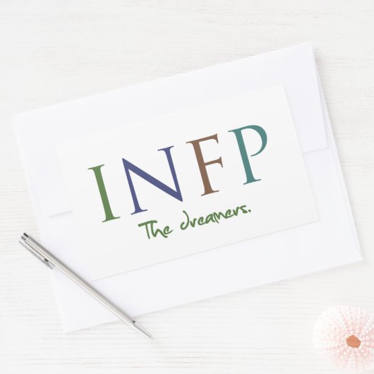 Myers-Briggs INFP the Dreamweaver Sticker (Envelop)