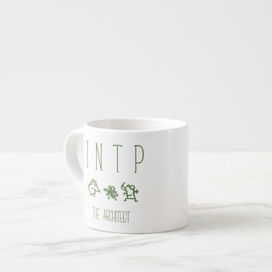 Myers-Briggs INTP - Expresso voor de Architect Espresso Kop (Links)