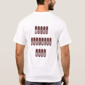myers bros band maroon t-shirt (Achterkant)