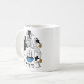 Myers Family Crest Koffiemok (Voorkant links)