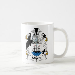Myers Family Crest Koffiemok
