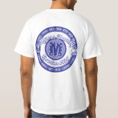 Myers Family Reunion 2025 White & Blue Classic T-shirt (Achterkant)