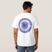Myers Family Reunion 2025 White & Blue Classic T-shirt (Achterkant volledig)
