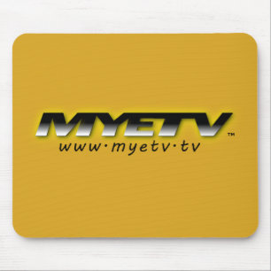 MYETV Mouse Mat (Goldenrod - Horizzontaal) Muismat