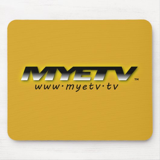 MYETV Mouse Mat (Goldenrod - Horizzontaal) Muismat (Voorkant)