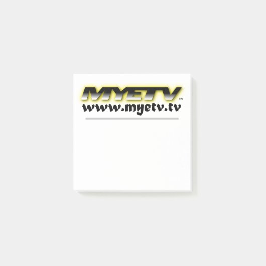 MYETV postit ® Post-it® Notes (Voorkant)
