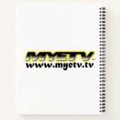 MYETV-spiraallaptop Notitieboek (Achterkant)