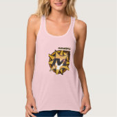 MYETV Women's Flowy Racerback Tanktop (roze) (Voorkant)