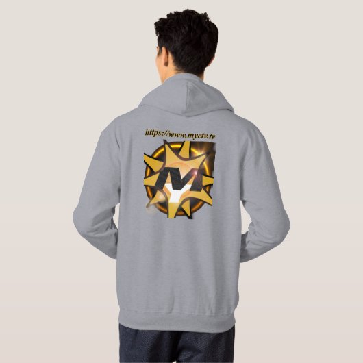 MYETV's Man Sweatshirt MultiColor - 15 jaar (Achterkant volledig)