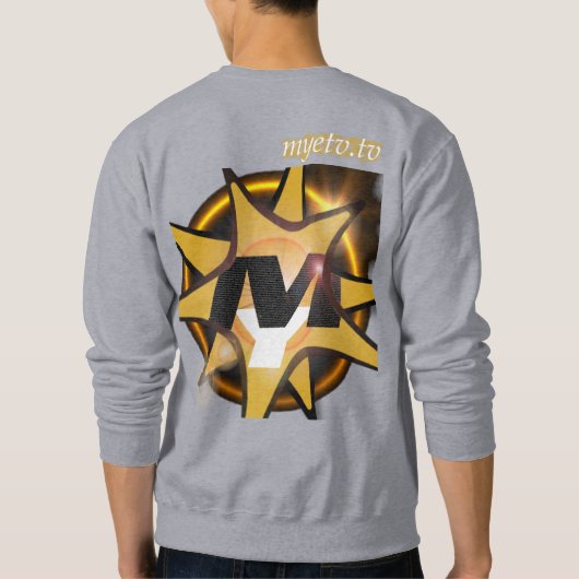 MYETV's Mannen Basic Sweatshirt MultiColor (Achterkant)