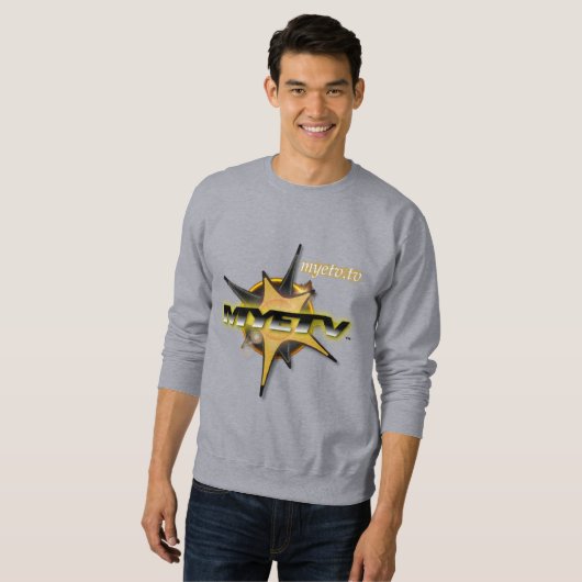 MYETV's Mannen Basic Sweatshirt MultiColor (Voorkant volledig)