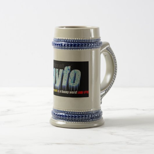 MYFO Beer Stein Bierpul (Voorkant rechts)