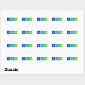 MyFunStudio.com-BaZnGa.pdf Vierkante Sticker (Vel)