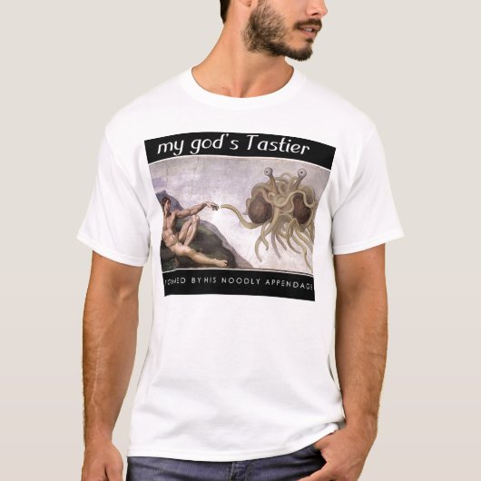 mygodstastier t-shirt (Voorkant)