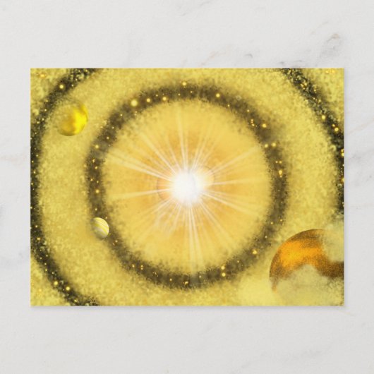mygoldenuniversum briefkaart (Voorkant)