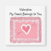 MyHeart behoort tot jou Magneet (Voorkant)