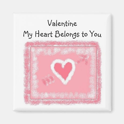 MyHeart behoort tot jou Magneet (Voorkant)