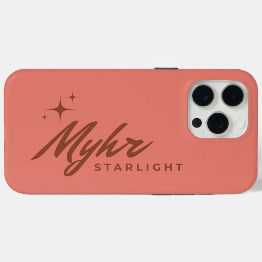 Myhr STARLIGHT Case-Mate iPhone Case (Achterkant (horizontaal))