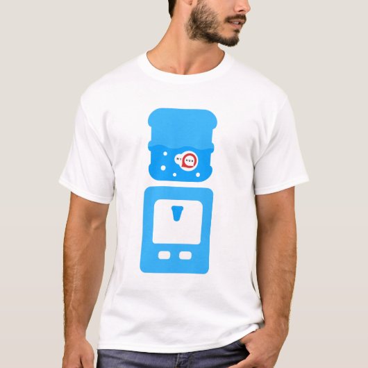MyHub "Water Cooler Talk" Kantoor Leuk T-shirt (Voorkant)