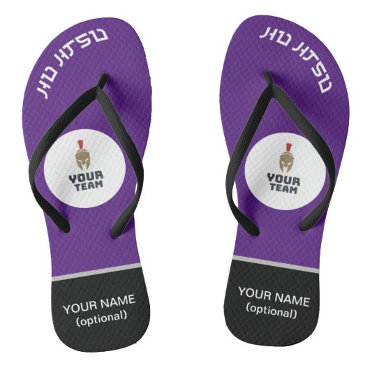 MyJiuJitsuStore.com FlipFlop Paarse Belt Edition Teenslippers (Voetbed)