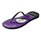 MyJiuJitsuStore.com FlipFlop Paarse Belt Edition Teenslippers (Schuin)