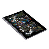 Myka Jelina Art Steampunk Tribal Fairies Notebook Notitieboek (Rechterzijde)