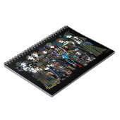 Myka Jelina Art Steampunk Tribal Fairies Notebook Notitieboek (Linkerzijde)