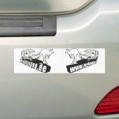 myKangoo.de Aufkleber Links&Rechts Bumpersticker (Op auto)