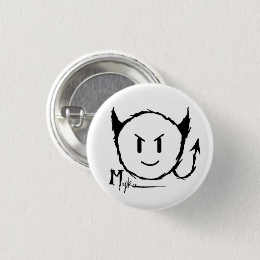 Myke Button (Voorkant /achterkant)