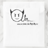 Myke Rechthoek Sticker (Tas)