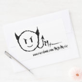 Myke Rechthoek Sticker (Envelop)