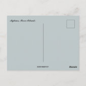 Mykines Faeröer Briefkaart (Achterkant)