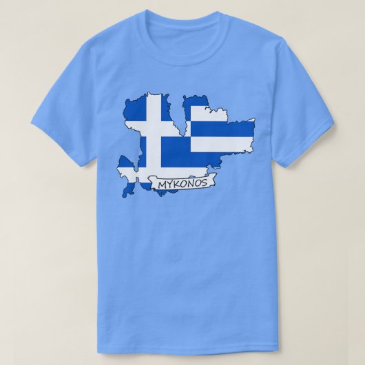 Mykonos 10 t-shirt (Design voorkant)