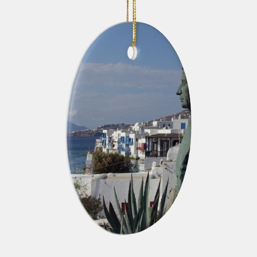 Mykonos 2 keramisch ornament (Rechts)