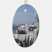 Mykonos 2 keramisch ornament (Links)
