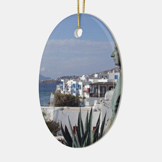 Mykonos 2 keramisch ornament (Links)