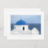 Mykonos - Ag. Briefkaart van de Nikolaos-kerk (Voorkant / Achterkant)