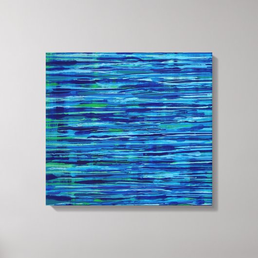 Mykonos beroemd gemaakt door Peter Demopoulos Canvas Afdruk (Voorkant)