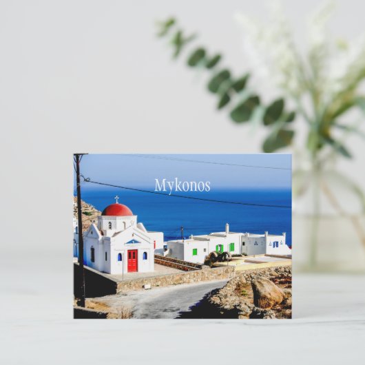 Mykonos Briefkaart (Staand voorkant)