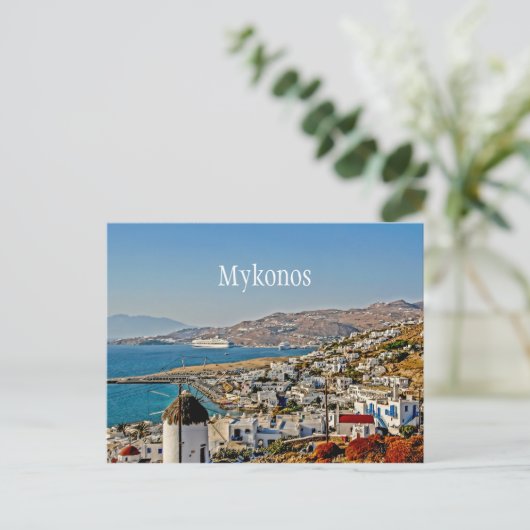 Mykonos Briefkaart (Staand voorkant)