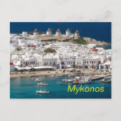 Mykonos briefkaart (Voorkant)