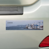 MYKONOS-bumpersticker - Gepersonaliseerd Bumpersticker (Op auto)