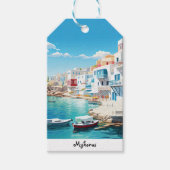 Mykonos Cadeaulabel (Voorkant)